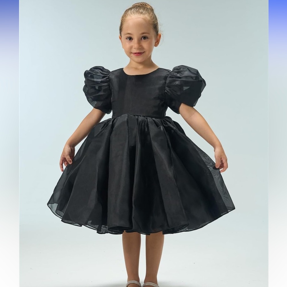 2Bunnies Girl Puff Sleeve Dress